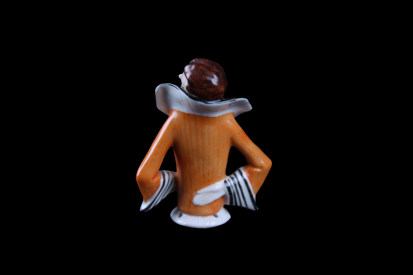 Figura Miniatura Porcelana Art Déco