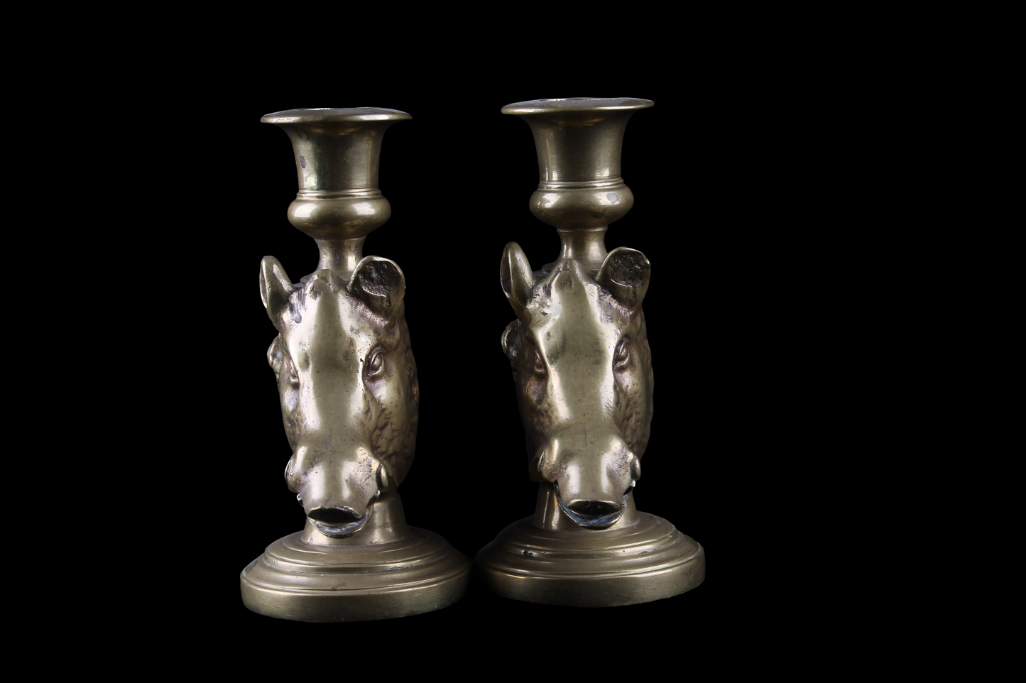 Par de Candelabros Jabalí