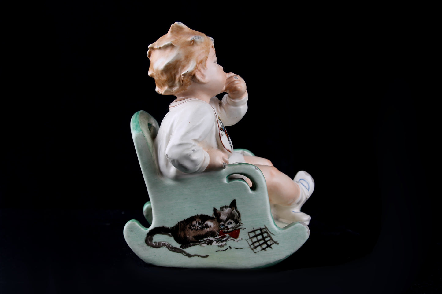 Bebé con Hamaca – Porcelana Italiana
