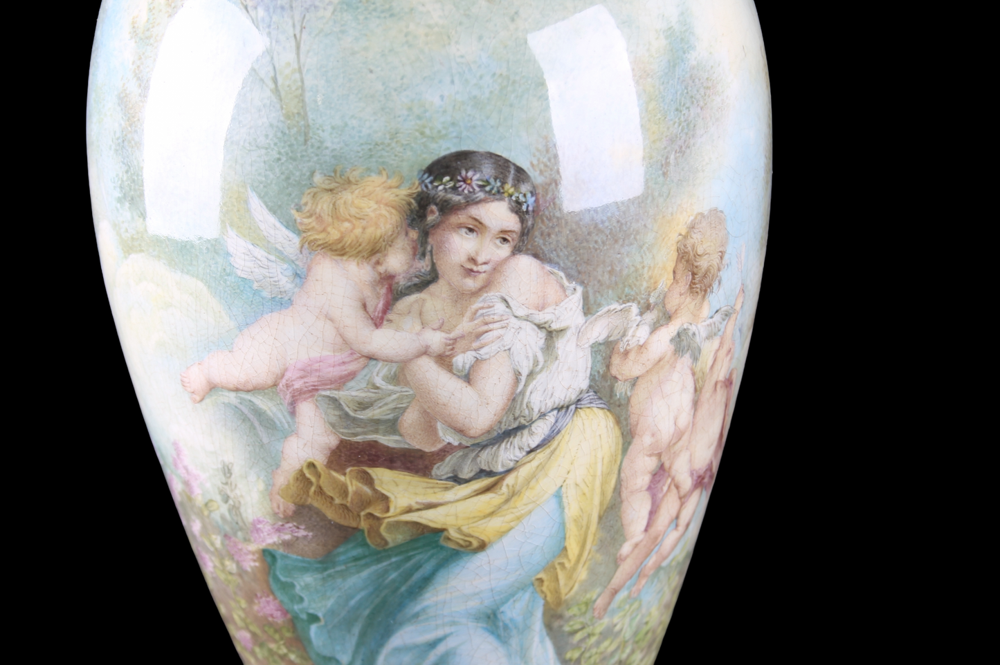 Gran Potiche en Porcelana de Sèvres