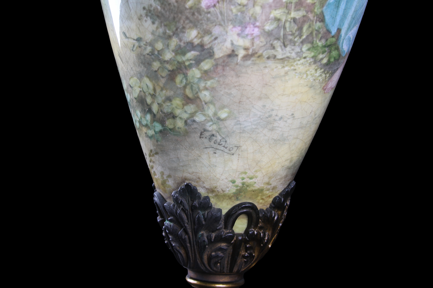Gran Potiche en Porcelana de Sèvres