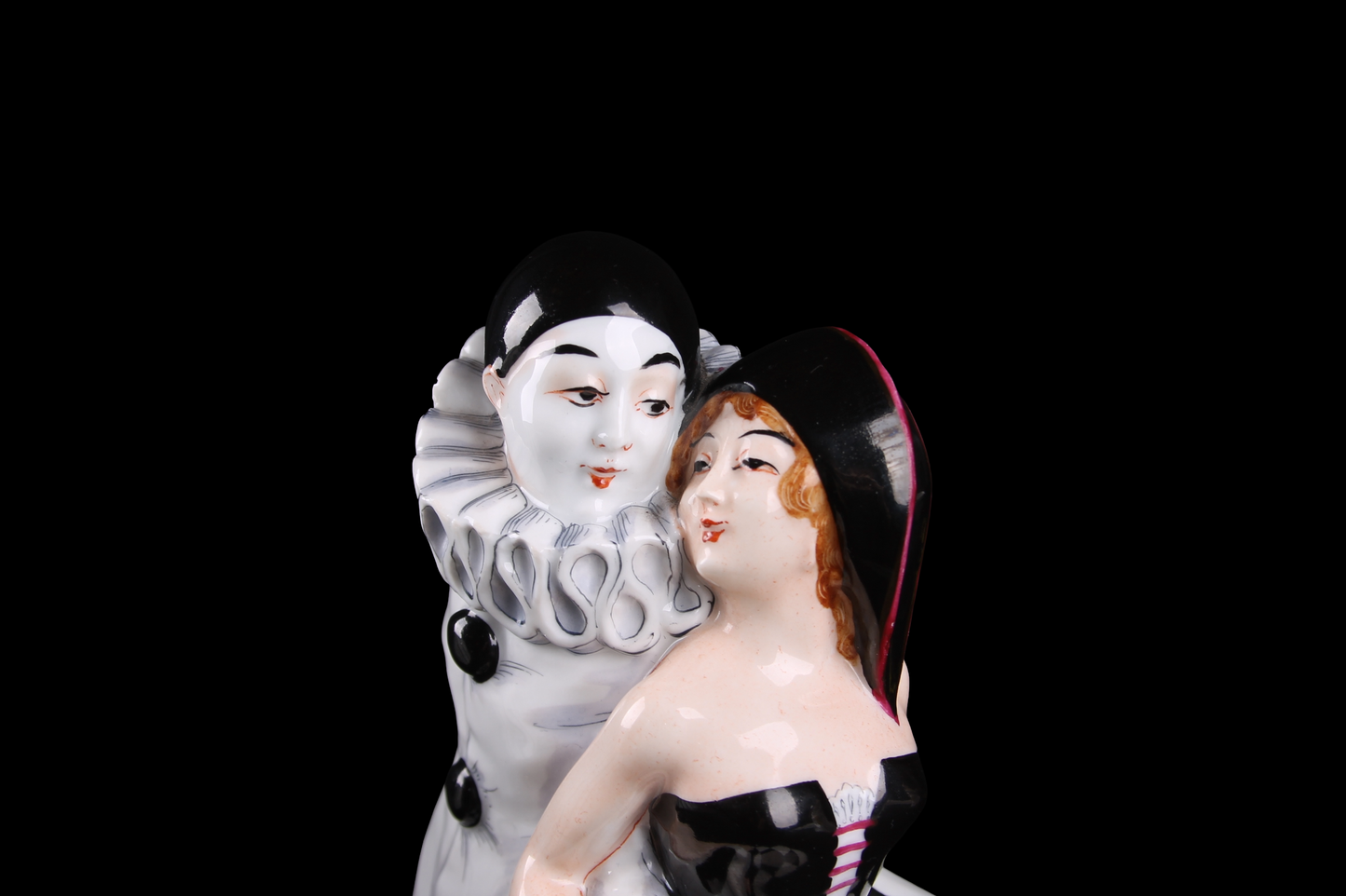 Cajita Alhajero Art Deco Porcelana Esmaltada