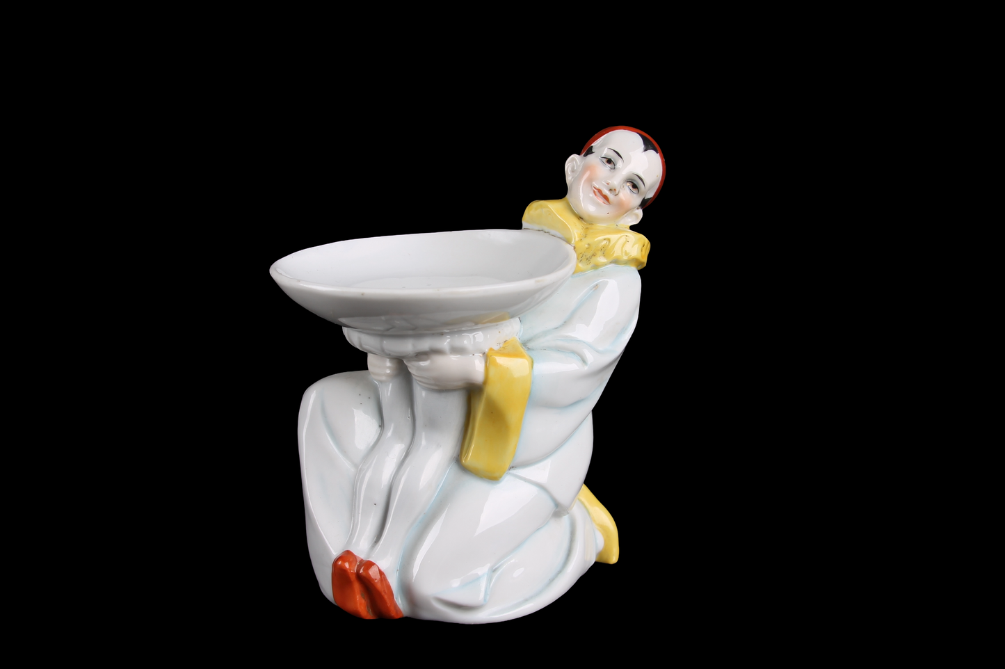 Despojador con figura de Arlequín – Estilo Art Déco
