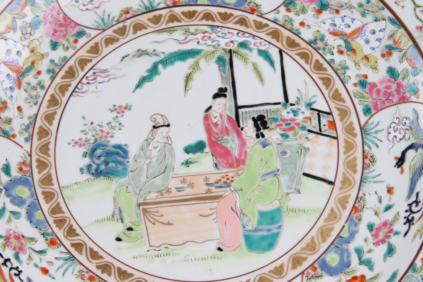 Plato Porcelana China Siglo XIX
