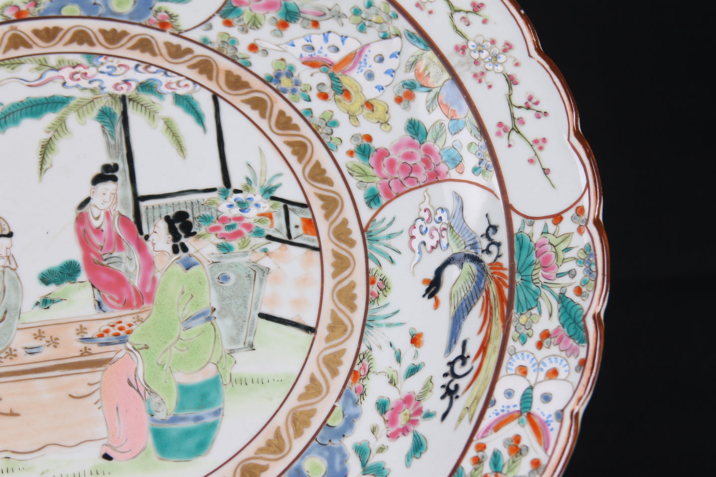 Plato Porcelana China Siglo XIX