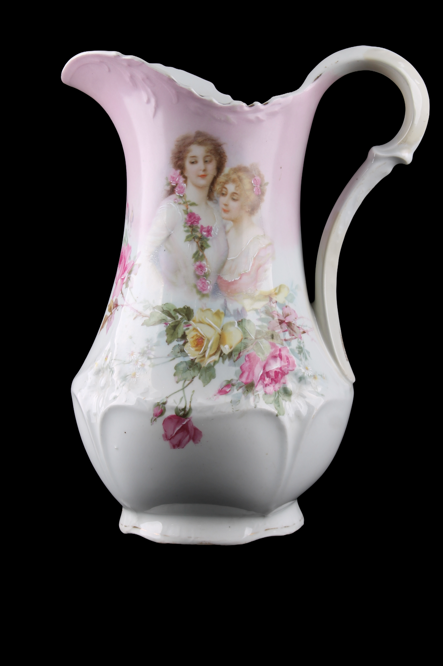 Jofaina con Palangana en Porcelana Checa