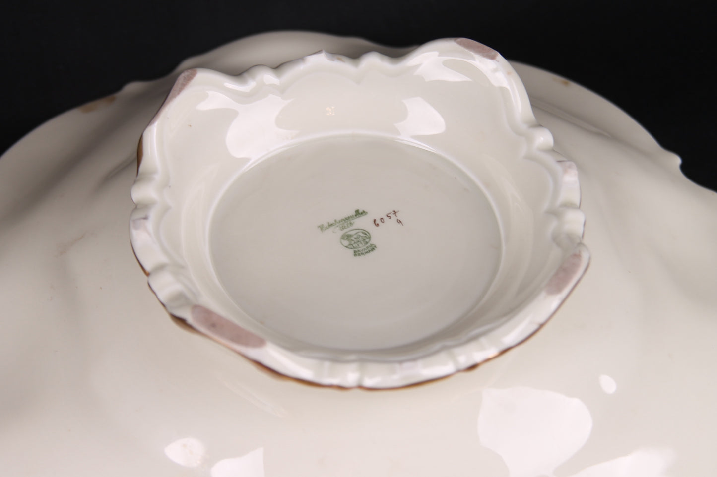 Centro de Mesa en Porcelana Alemana Hutschenreuther