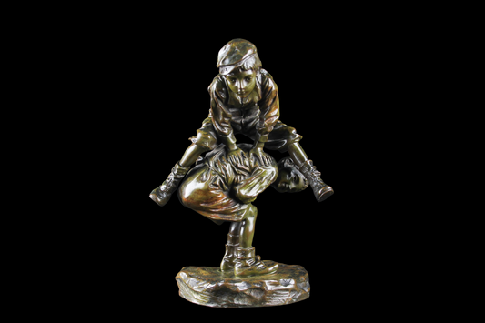 Niños Jugando – Rango en Bronce Francés