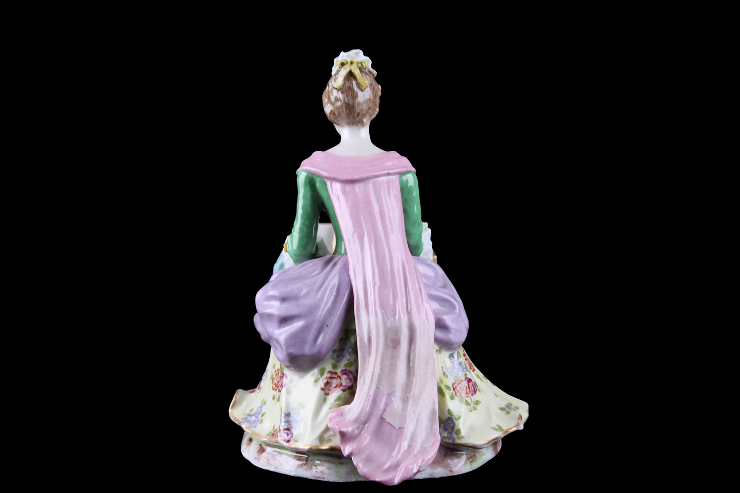 Figura Dama Tocando el Piano