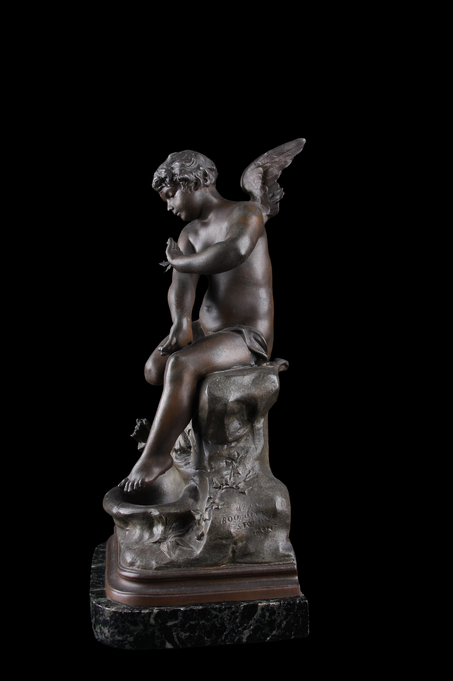 Figura Querubín Bronce