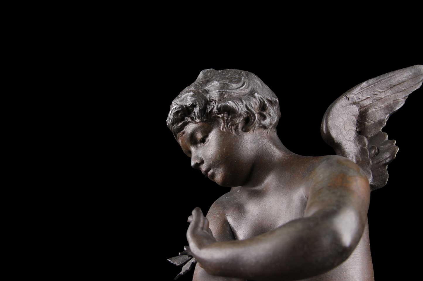 Figura Querubín Bronce