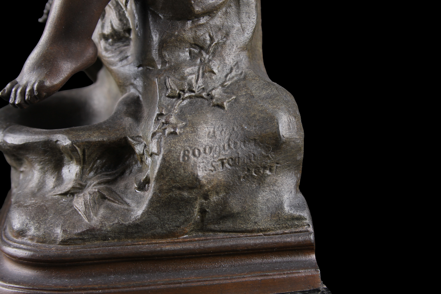 Figura Querubín Bronce