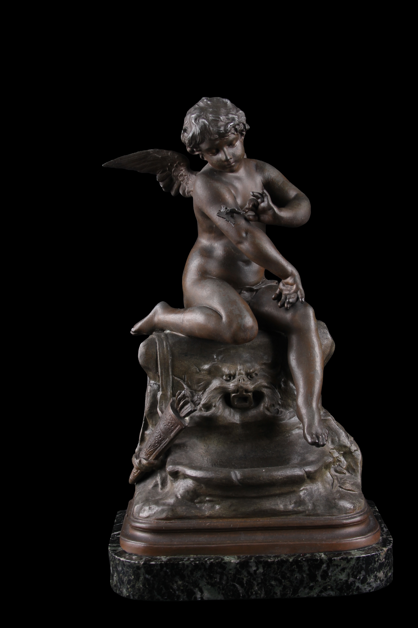 Figura Querubín Bronce