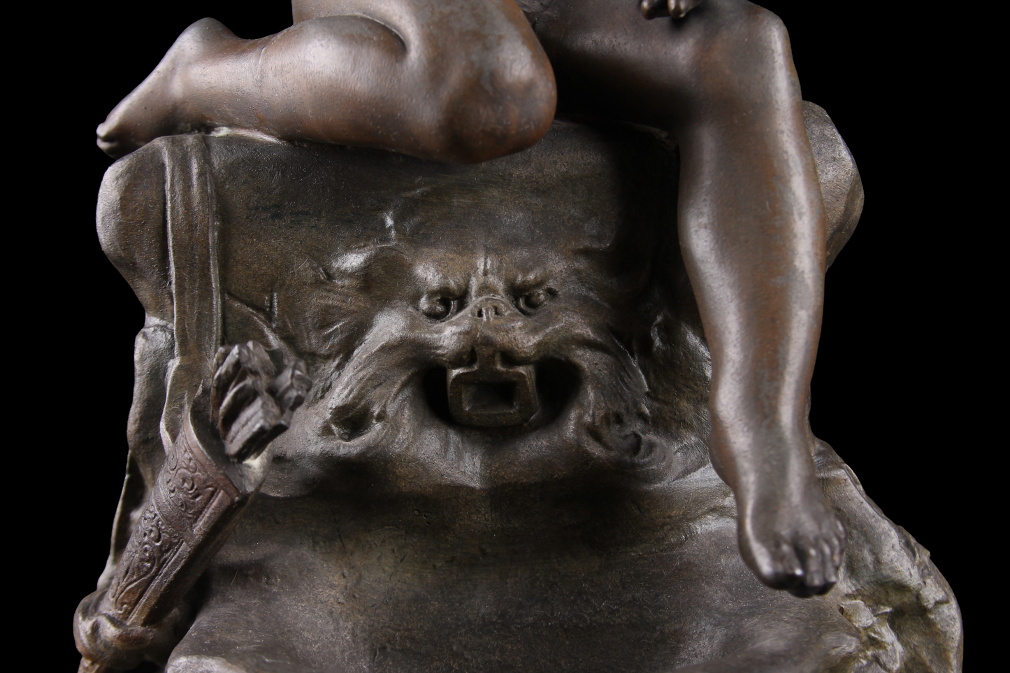 Figura Querubín Bronce