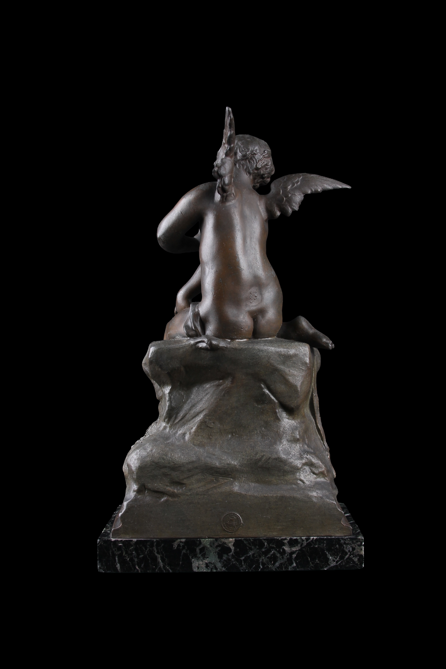 Figura Querubín Bronce