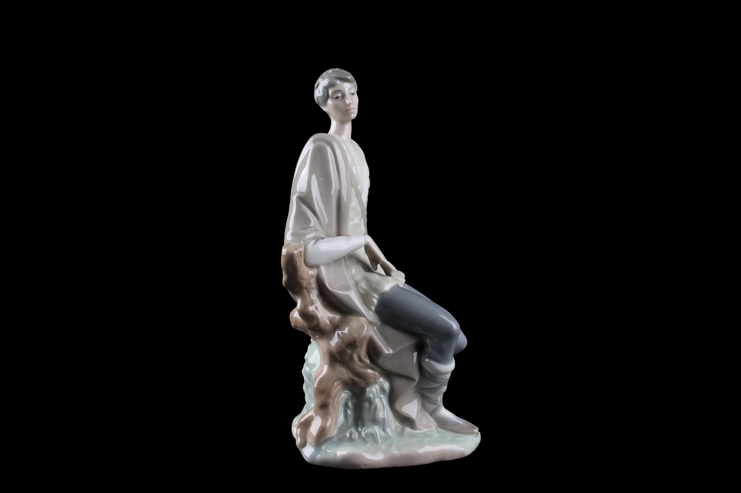 Figura de Joven Pastor – Porcelana Brillante Lladró