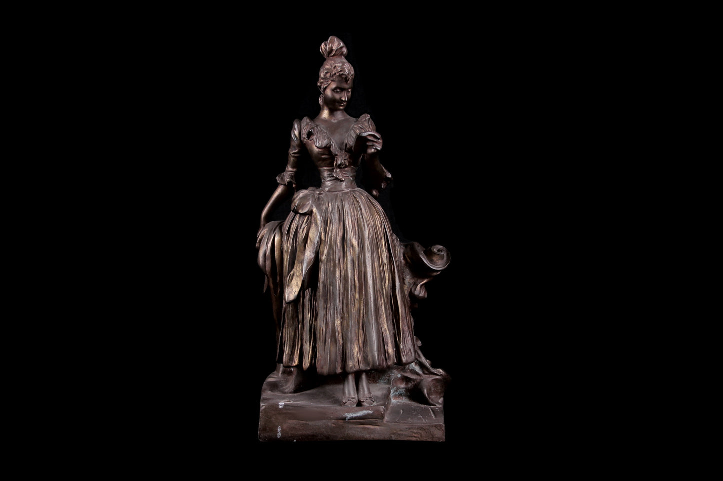 Dama Antigua Bronce