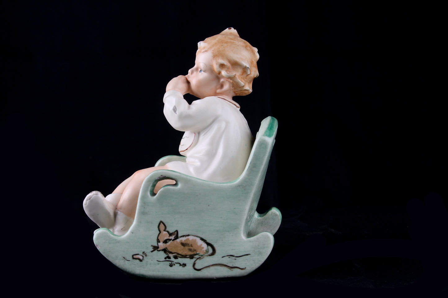 Bebé con Hamaca – Porcelana Italiana