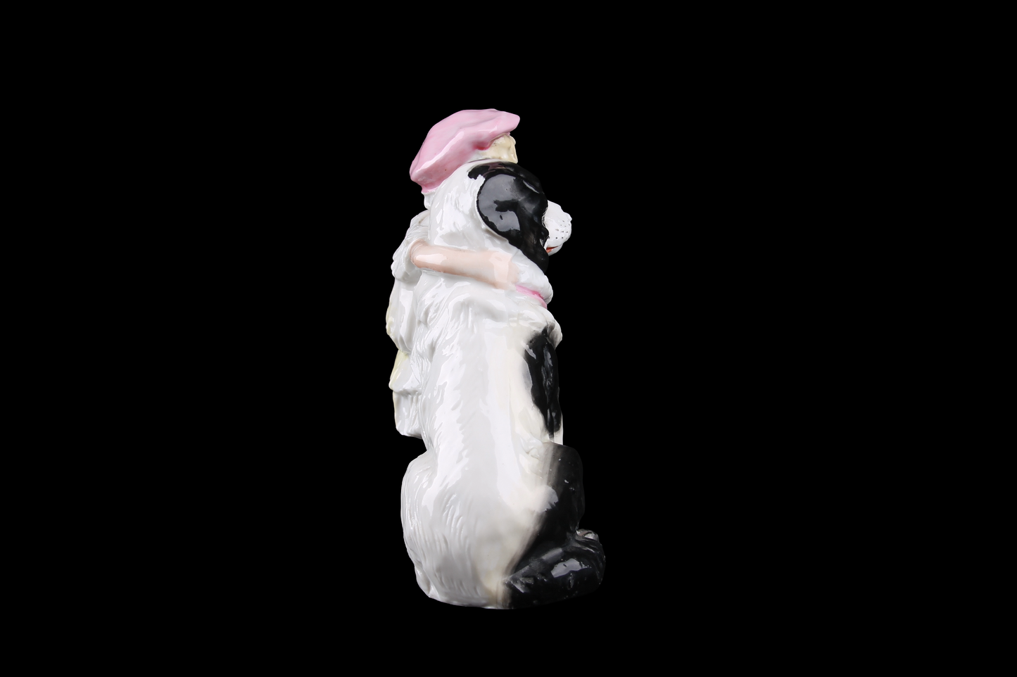 Figura “Niña Victoriana con Perro King Charles Spaniel”