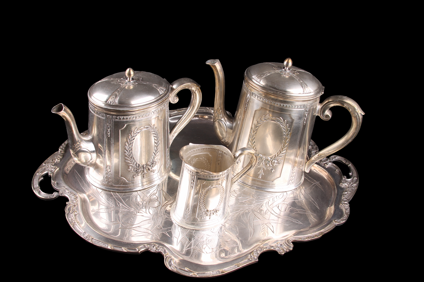 Juego Té Plata