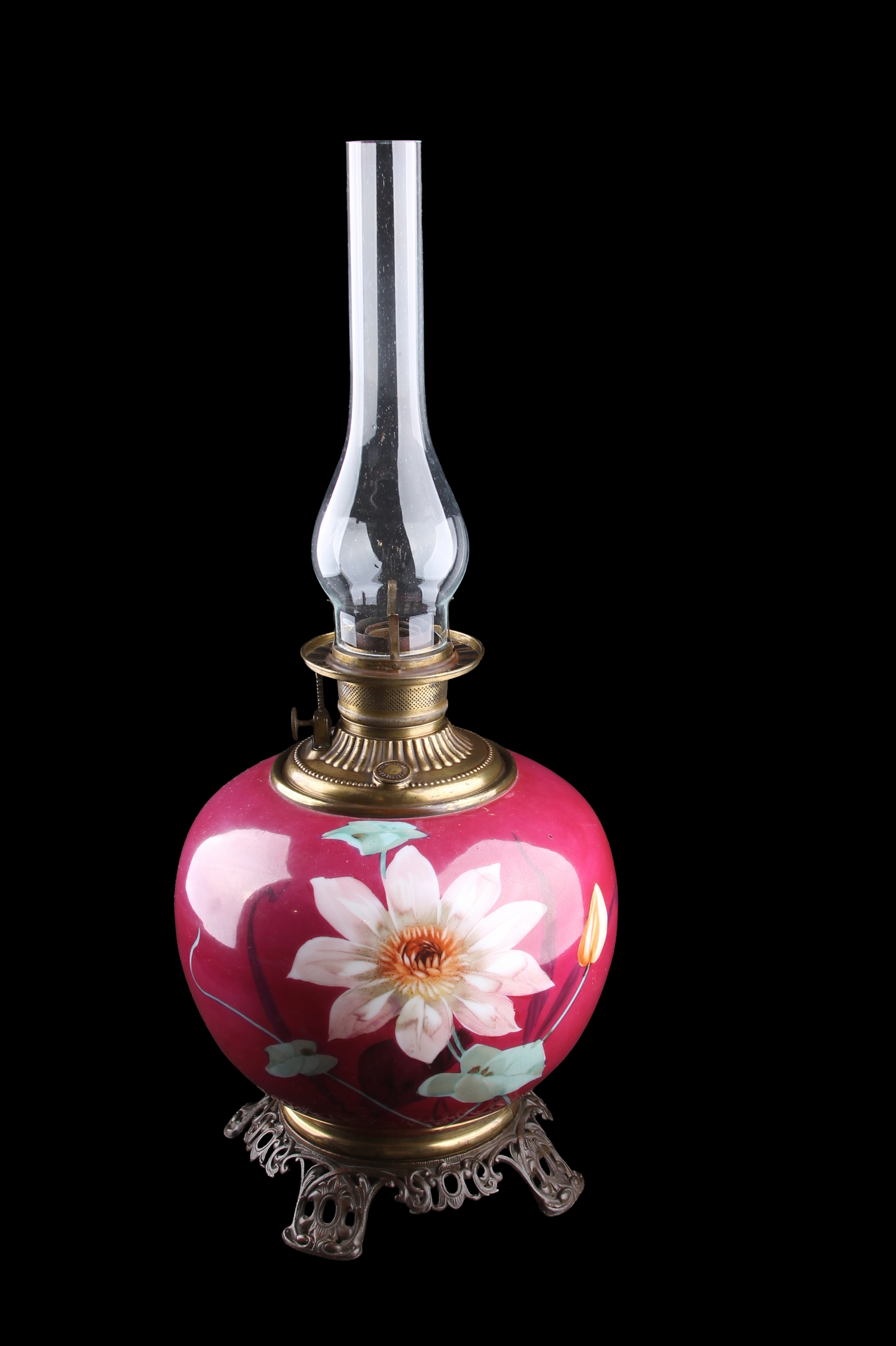 Lámpara de Aceite Flores de Loto