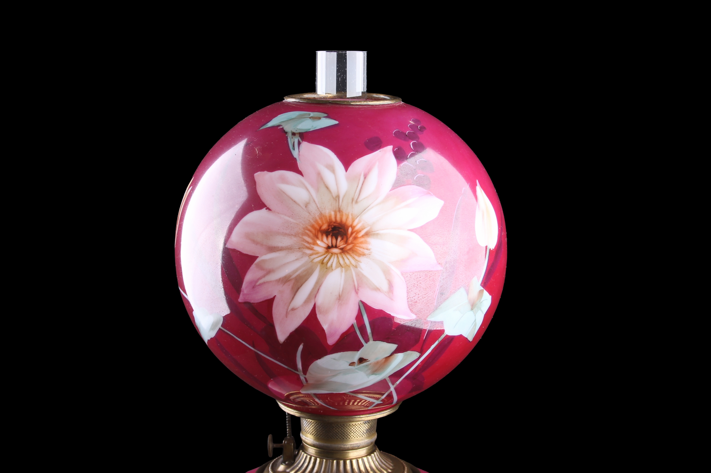 Lámpara de Aceite Flores de Loto