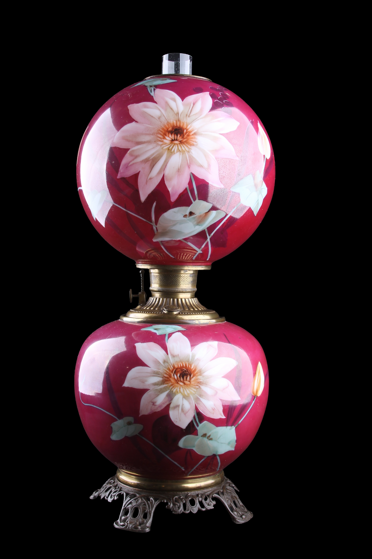 Lámpara de Aceite Flores de Loto