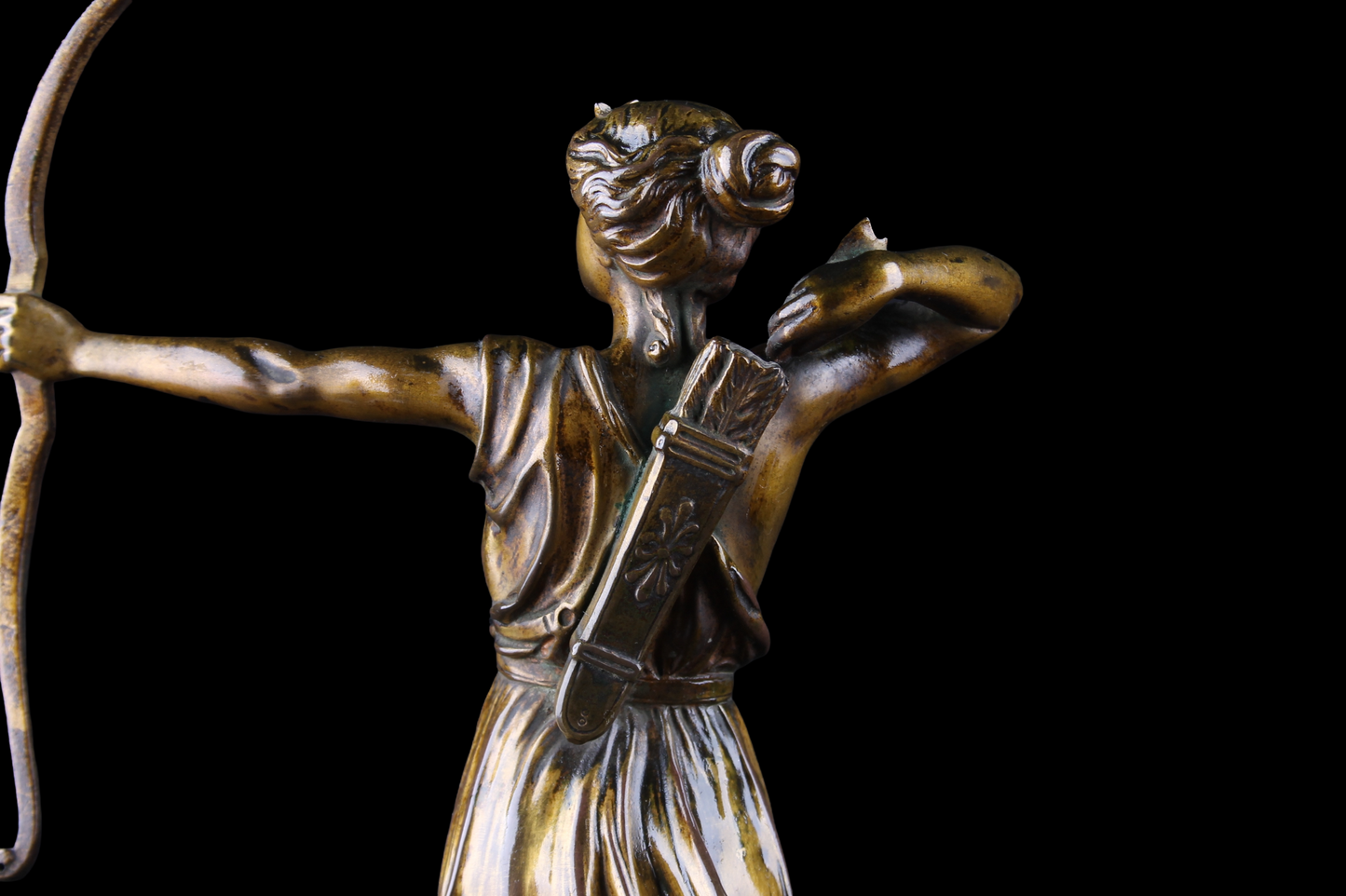 “Diana la Cazadora” – Escultura en Bronce, Francia